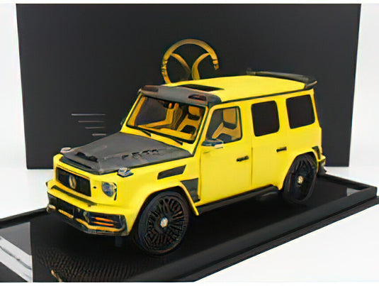 MERCEDES BENZベンツ G-CLASS G63 MANSORY (W463) V8 BITURBO 2022 - MATT YELLOW CAMOUFLAGE /MOTORHELIX 1/18 ミニカー