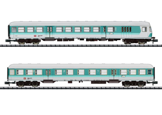 Minitrix 15467BDmrzf 784.2 & ABnrzb 772.3 DC 電車セット Nゲージ