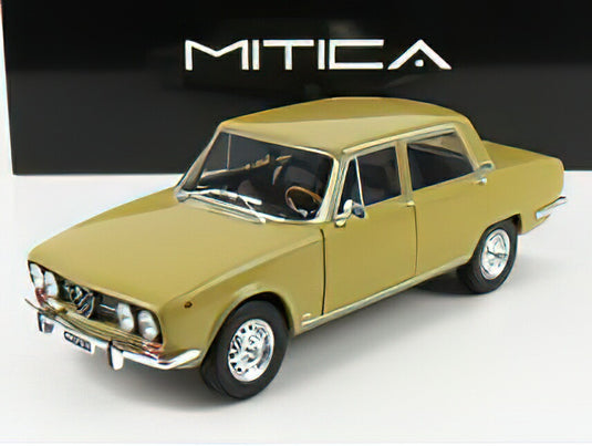 ALFA ROMEOアルファロメオ 2000 BERLINA 1971 GIALLO PIPER 116海外限定 /MITICA 1/18 ミニカー