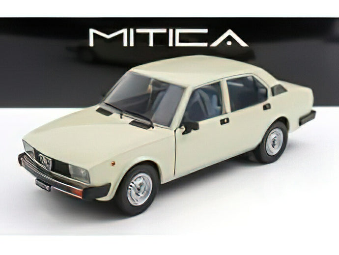 ALFA ROMEOアルファロメオ ALFETTA BERLINA 2000L 1978 - IVORY 103  /MITICA 1/18 ミニカー