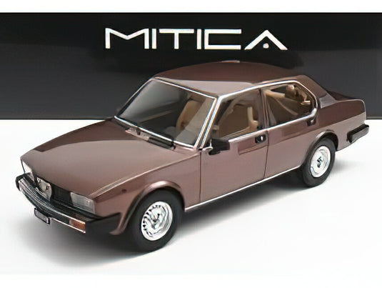 ALFA ROMEOアルファロメオ ALFETTA 2000 TD TURBO DIESEL 1979 LUCI DI BOSCO MET 524海外限定/MITICA 1/18 ミニカー