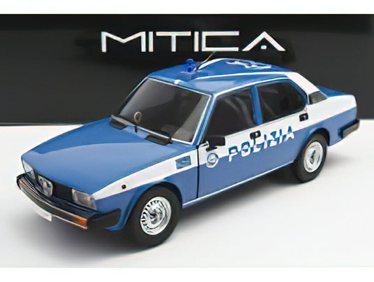 ALFA ROMEOアルファロメオ ALFETTA 2000 POLIZIA STRADALE 1978 POLICE 海外限定 /MITICA 1/18 ミニカー