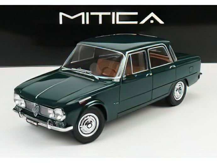 【予約】12月以降発売予定ALFA ROMEOアルファロメオ GIULIA 1.6 Ti 1962 - VERDE MUSCHIO - GREEN /MITICA 1/18 ミニカー