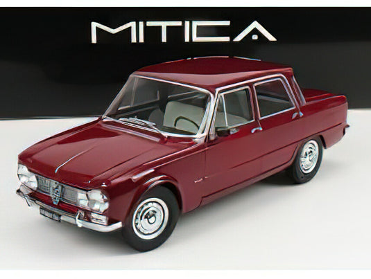 【予約】12月以降発売予定ALFA ROMEOアルファロメオ GIULIA 1.6 Ti 1962 - ROSSO AMARANTO - DARK RED /MITICA 1/18 ミニカー