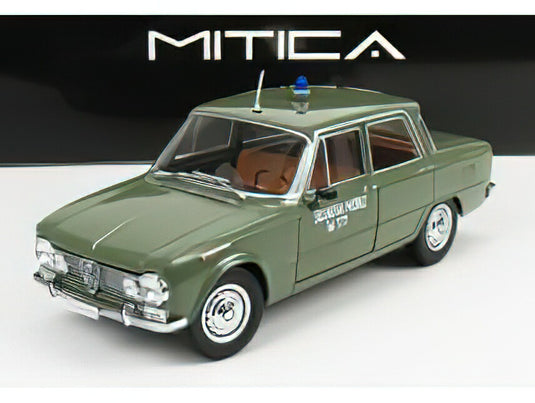 【予約】12月以降発売予定ALFA ROMEOアルファロメオ GIULIA 1.6 Ti POLIZIA MILANO 1963  GREEN /MITICA 1/18 ミニカー