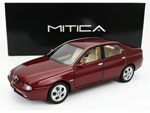 【予約】10月以降発売予定ALFA ROMEO  166 3.0 V6 1998 ? BEIGE INTERIOR - ROSSO PROTEO MET RED/MITICA 1/18ミニカー