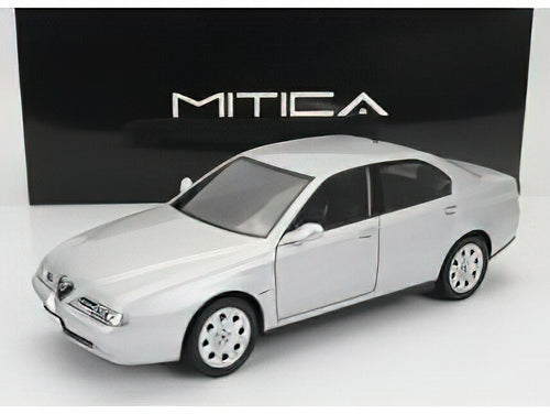 【予約】10月以降発売予定ALFA ROMEO  166 2.0 V6 TB 1998 ? BLACK INTERIOR - SILVER/MITICA 1/18ミニカー