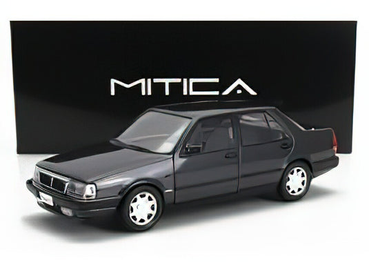 LANCIA  THEMA TURBO 16V LX 2S 1991 - NERO METALLESCENTE 429 BLACK MET /MITICA 1/18 ミニカー