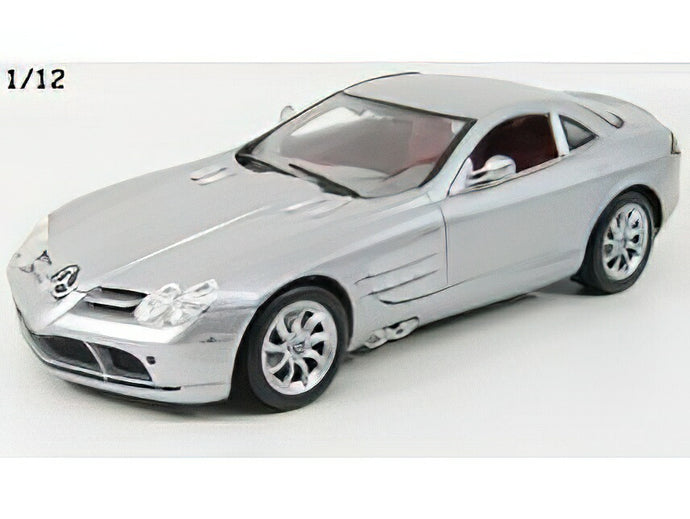 MERCEDES BENZベンツ SLR MCLAREN 2003 - SILVER/Motor Max 1/12ミニカー