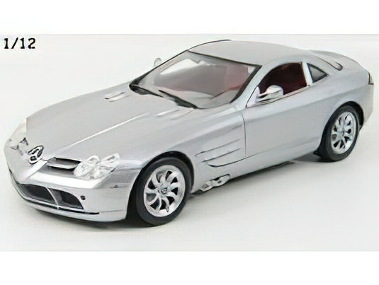 MERCEDES BENZベンツ SLR MCLAREN 2003 - SILVER/Motor Max 1/12ミニカー