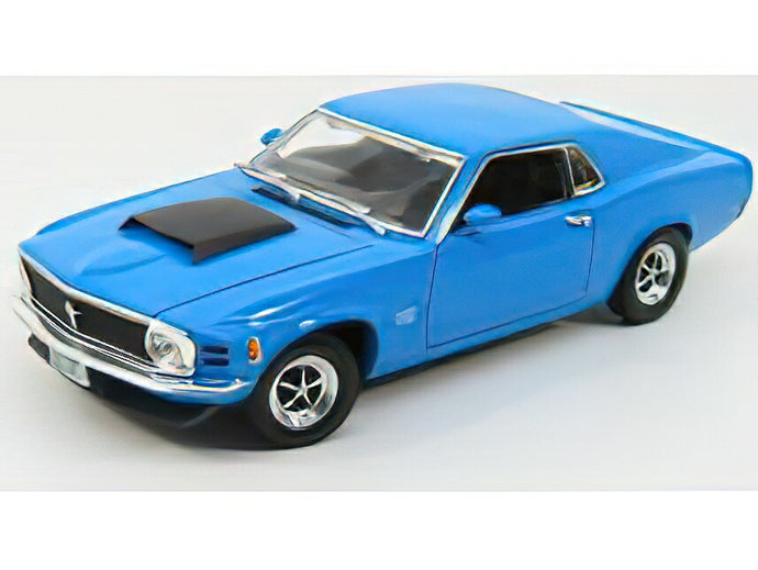 FORD USA マスタング BOSS 429 クーペ 1970 ブルー/ Motor Max 1/18 ミニカー