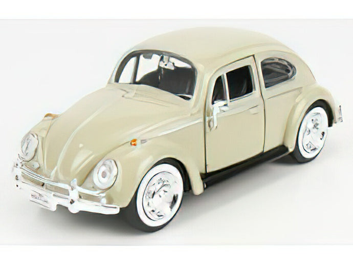 VOLKSWAGEN  BEETLE MAGGIOLINO 1966 - BEIGE/Motor Max 1/24ミニカー