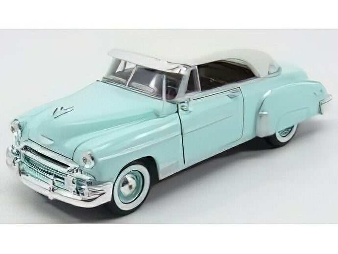 CHEVROLET  CHEVY BEL AIR 1950 - VERY LIGHT GREEN WHITE/Motor Max 1/24ミニカー