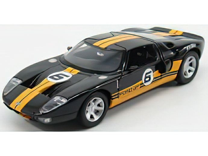 FORD USA  GT40 N 6 RACING 2005 - BLACK YELLOW/Motor Max 1/24ミニカー