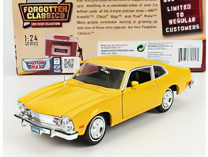 FORD USA  MAVERICK 1974 - YELLOW/Motor Max 1/24ミニカー