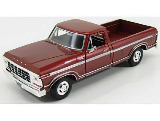 FORD USA  F-150 PICK-UP CUSTOM 1979 - BROWN MET/Motor Max 1/24ミニカー
