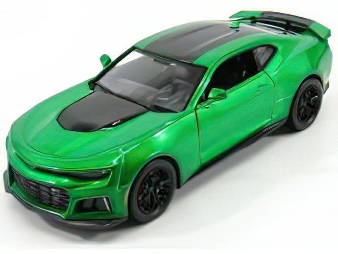 CHEVROLET  CAMARO ZL1 COUPE 2017 - GREEN MET BLACK/Motor Max 1/24ミニカー