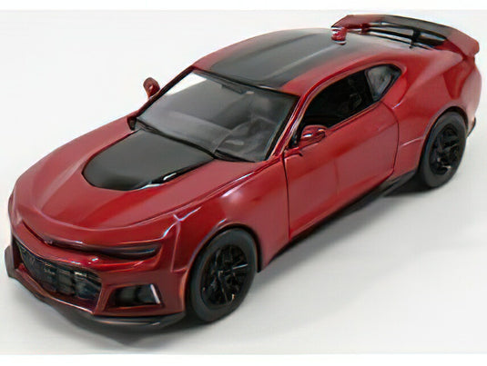 CHEVROLET  CAMARO ZL1 COUPE 2017 - RED MET BLACK/Motor Max 1/24ミニカー