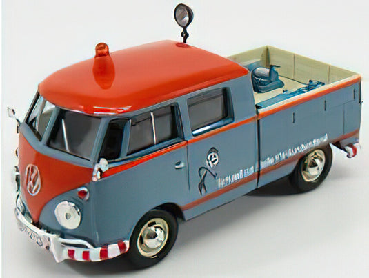 VOLKSWAGEN  T1 TYPE 2 DOUBLE CABINE PICK-UP KUNDENDIEST 1962/Motor Max 1/24ミニカー
