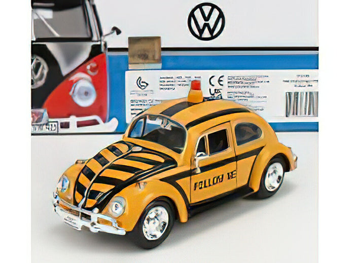 VOLKSWAGEN  BEETLE AIRPORT FOLLOW ME SERVICE CAR 1968 /Motor Max 1/24ミニカー