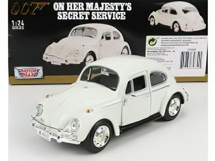 VOLKSWAGEN  BEETLE 1967 007 JAMES BOND ON HER MAJESTY'S SECRET SERVICE /Motor Max 1/24ミニカー
