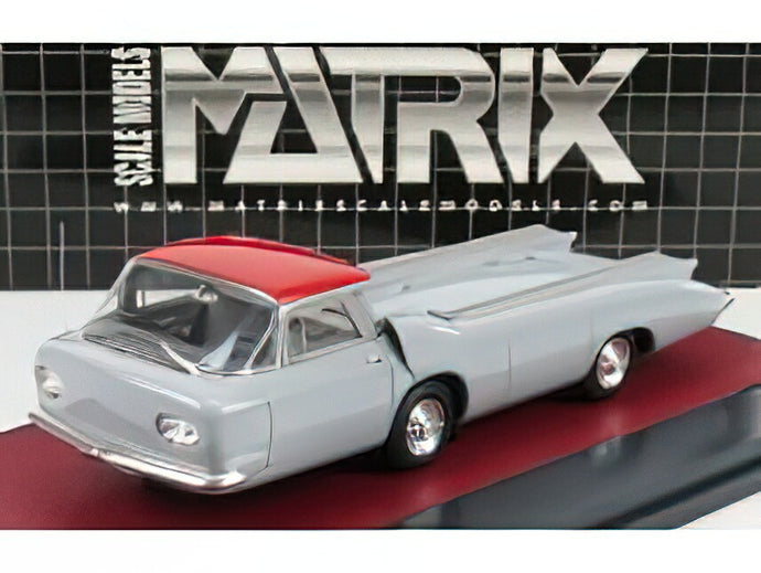 HOLTKAMP - CHEETAH TRUCK CAR TRANSPORTER 1961 - GREY RED /Matrix Scale 1/43 ミニカー