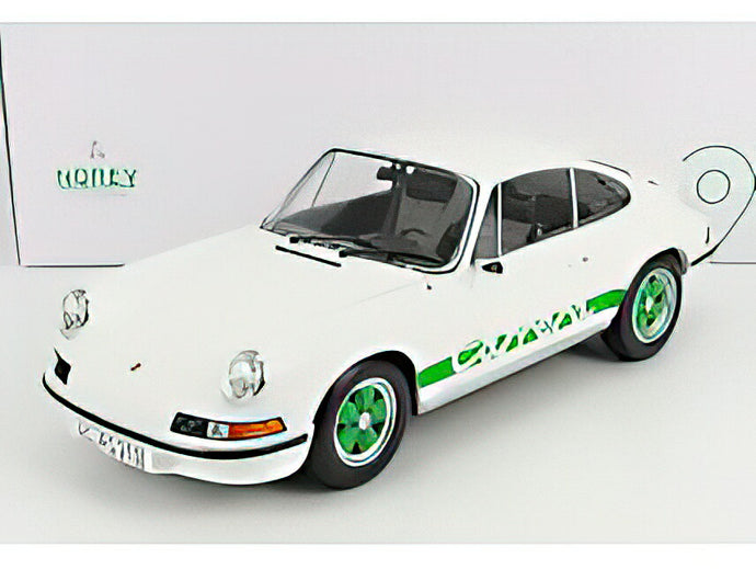 PORSCHE - 911 CARRERA RS 2.7 COUPE 1973 - WHITE GREEN /Norev 1/12ミニカー