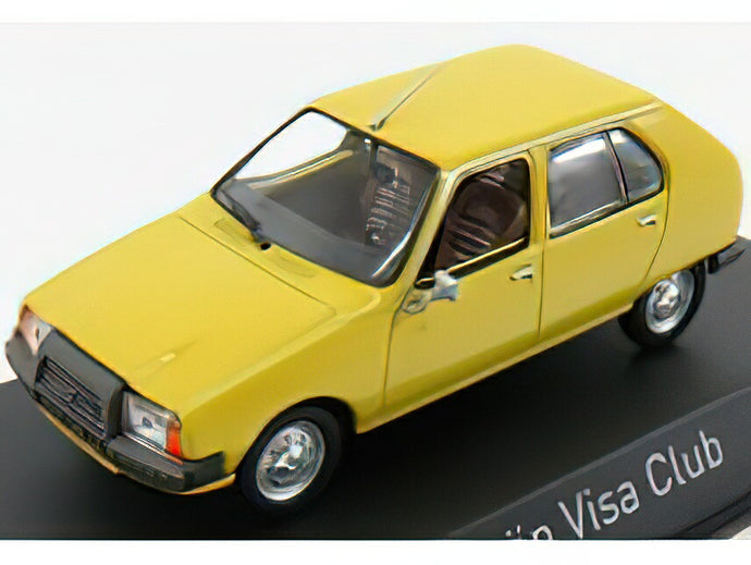 CITROEN - VISA CLUB 1979 - MIMOSA YELLOW /Norev 1/43 ミニカー