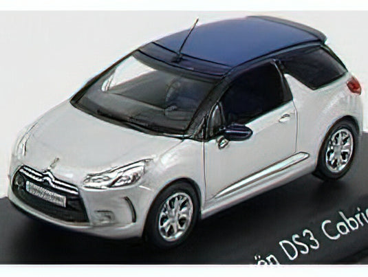 CITROEN - CITROEN DS3 CABRIOLET 2013 - ALUMINIUM GREY MET BLUE  /Norev 1/43 ミニカー
