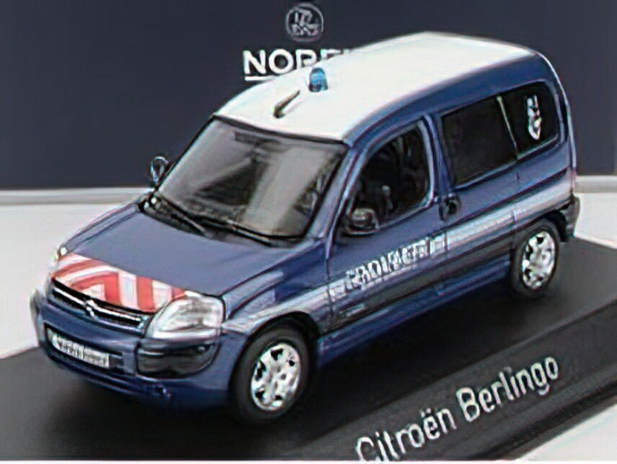 CITROEN - BERLINGO GENDARMERIE EQUIPE CYNOPHILE 2007 - BLUE /Norev 1/43 ミニカー