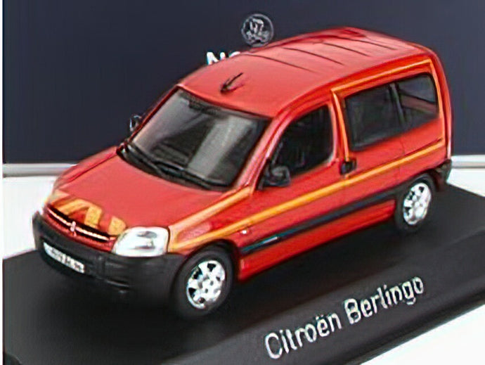 CITROEN - BERLINGO SAPEURS POMPIERS 2004 - RED YELLOW  /Norev 1/43 ミニカー