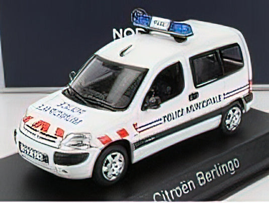 CITROEN - BERLINGO POLICE MUNICIPALE 2004 - WHITE /Norev 1/43 ミニカー