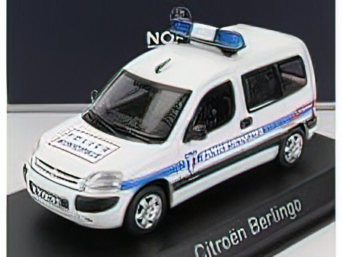 CITROEN - BERLINGO POLICE MUNICIPALE 2007 - WHITE /Norev 1/43 ミニカー