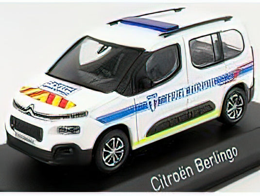 CITROEN - BERLINGO POLICE MUNICIPALE 2020 - WHITE BLUE  /Norev 1/43 ミニカー