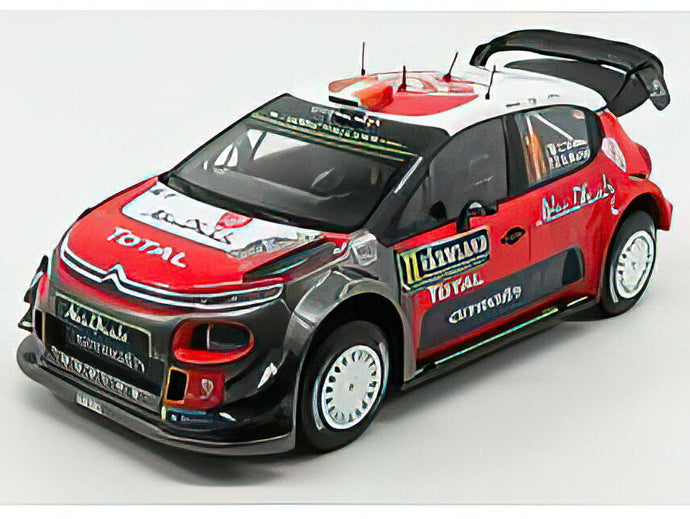 CITROEN - C3 WRC N 11 RALLY OF SUEDE 2018 C.BREEN  - S.MARTIN - RED WHITE BLACK /Norev 1/18ミニカー