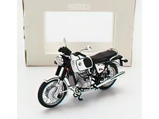 BMW - R90/6 1974 - WHITE/Norev 1/18 ミニカー