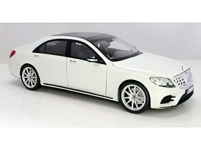 【予約】2023年発売予定MERCEDES BENZ - S-CLASS S650 AMG LINE 2018 - WHITE MET /Norev 1/18ミニカー