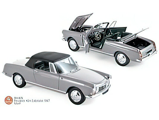 【予約】2023年発売予定PEUGEOT - 404 CABRIOLET 1967 - SILVER /Norev 1/18ミニカー