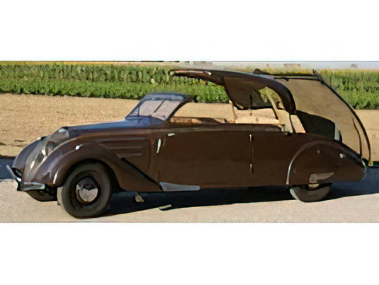 【予約】2023年発売予定PEUGEOT - 402 ECLIPSE 1937 - CHOCOLATE BROWN /Norev 1/18ミニカー