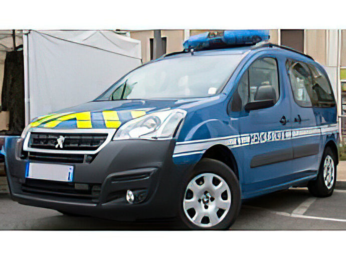 【予約】2023年発売予定PEUGEOT - PARTNER GENDARMERIE 2018 - BLUE YELLOW /Norev 1/18ミニカー