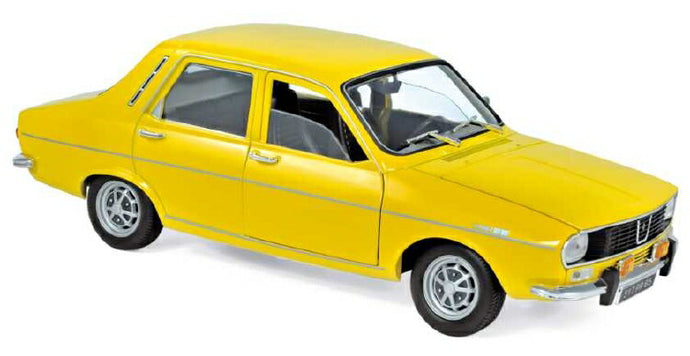 RENAULTルノー 12 TS 1973 - YELLOW /Norev 1/18 ミニカー