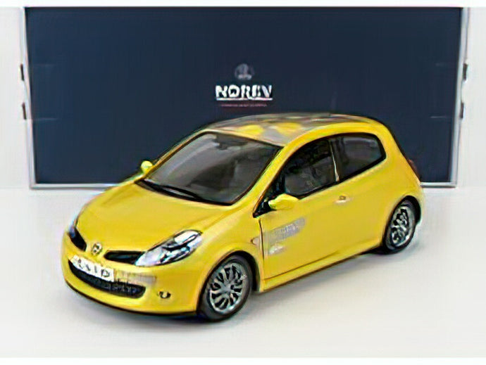 RENAULTルノー CLIO RS F1 TEAM 2007 - SIRIUS YELLOW /Norev 1/18 ミニカー