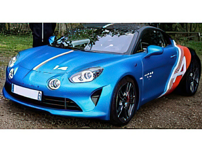 【予約】2023年発売予定RENAULT - A110 ALPINE TRACKSIDE N 14 MONZA GP 2021 FERNANDO ALONSO - BLUE BLACK /Norev 1/18ミニカー