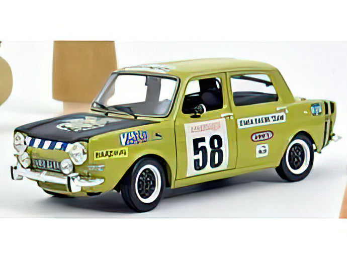 【予約】2023年発売予定SIMCA - 1000 RALLY 2 SRT N 58 1973 - GREEN BLACK /Norev 1/18ミニカー