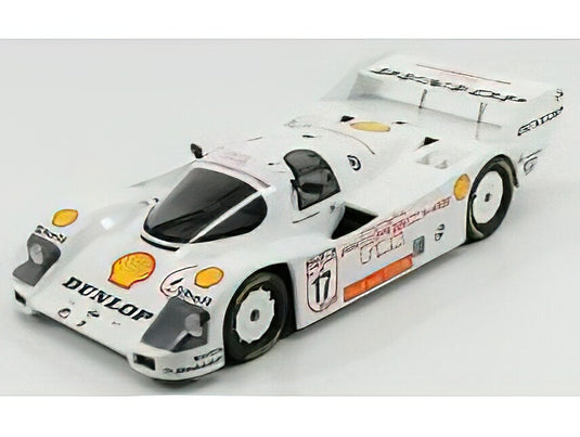 1987 ポルシェ 962C #17 H.J. Stuck スーパーカップ ニュルブルクリンク優勝 ホワイト/ Norev  1/18 ミニカー