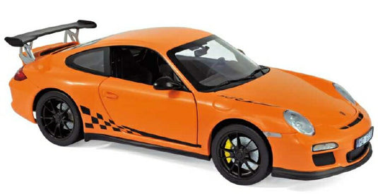 PORSCHEポルシェ 911 GT3 RS 2009 - ORANGE /Norev 1/18 ミニカー