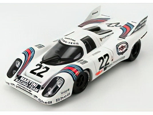 【予約】1-3月以降発売予定PORSCHE - 917K TEAM MARTINI RACING N 22 WINNER 24h LE MANS 1971 H.MARKO G.VAN LENNEP - WHITE /Norev 1/18 ミニカー