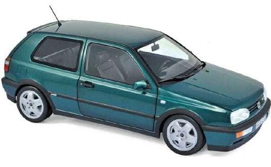 VW GOLFゴルフ VR6 1996 - GREEN METALLIC /Norev 1/18 ミニカー