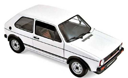 VW GOLFゴルフ GTI 1977 - WHITE /Norev 1/18 ミニカー