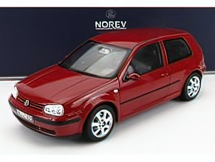VOLKSWAGEN - GOLF IV 2002 - RED /Norev 1/18 ミニカー